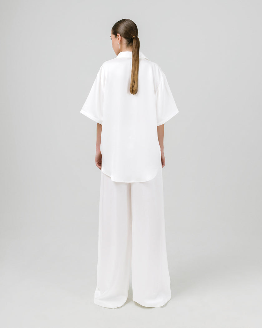 MELANIE pants white