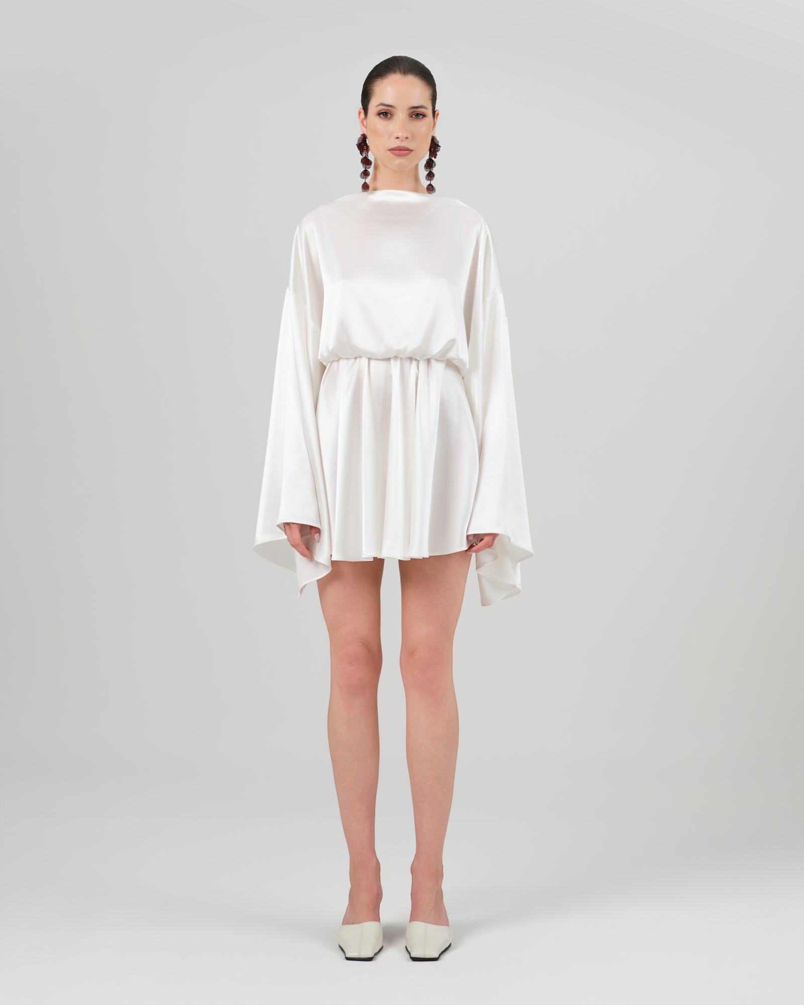 NINA dress white
