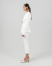 REA pants off white