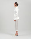 REA pants white satin