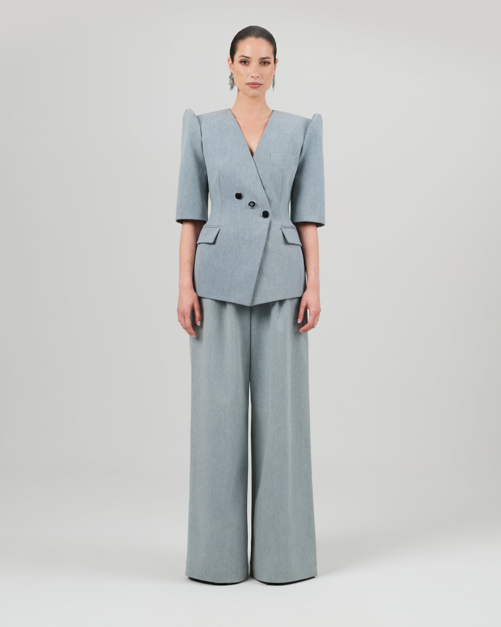 TESSA pants washed blue