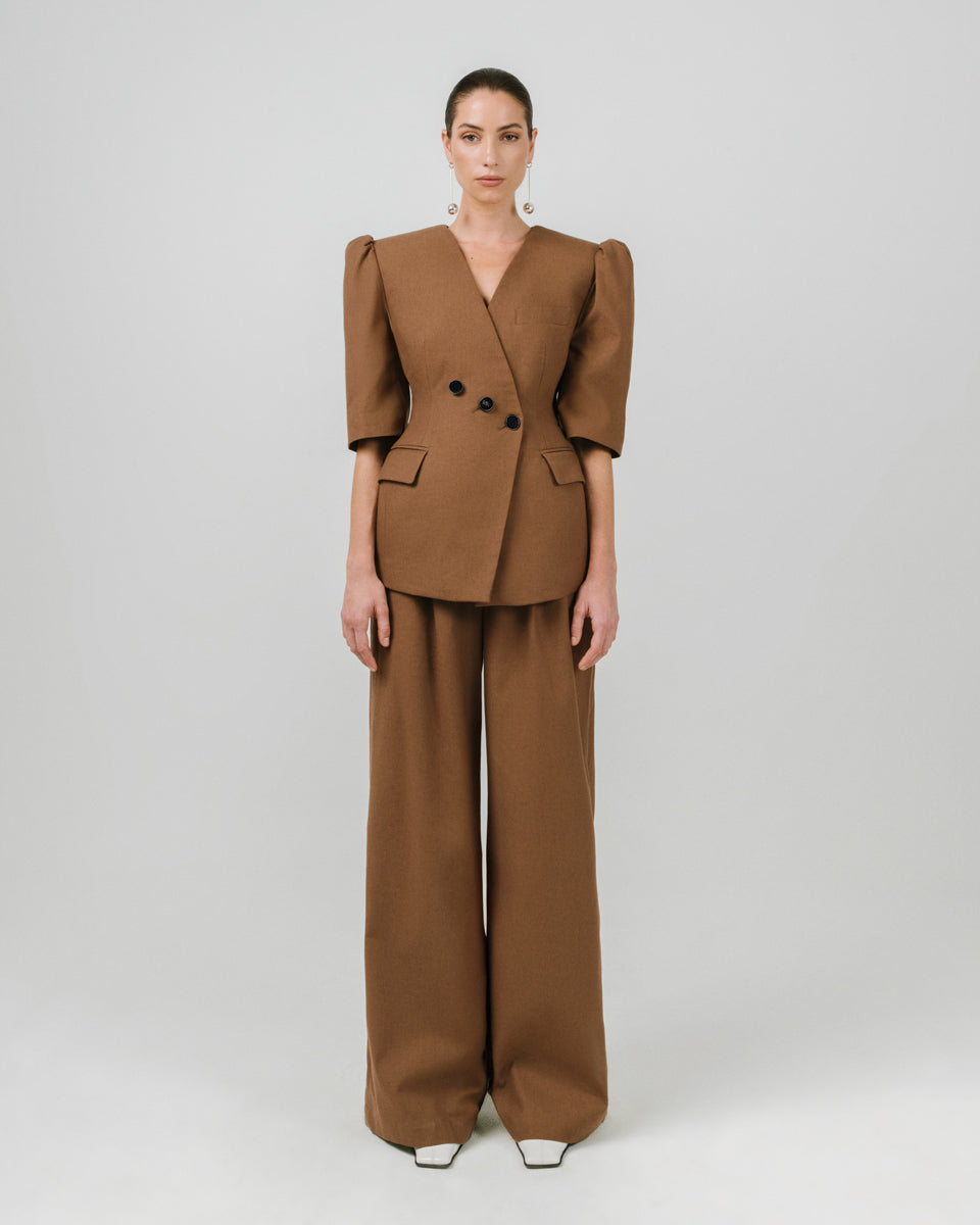 TESSA pants brown