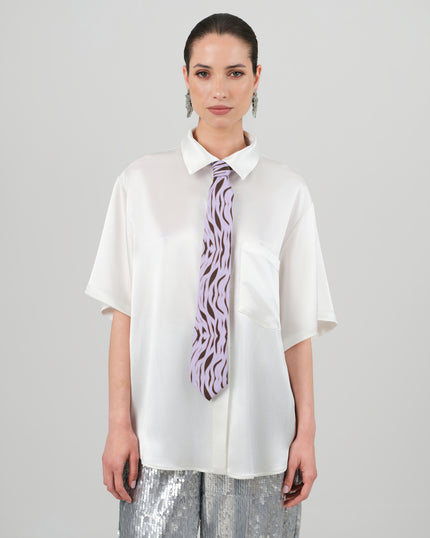 WAVE tie lavander