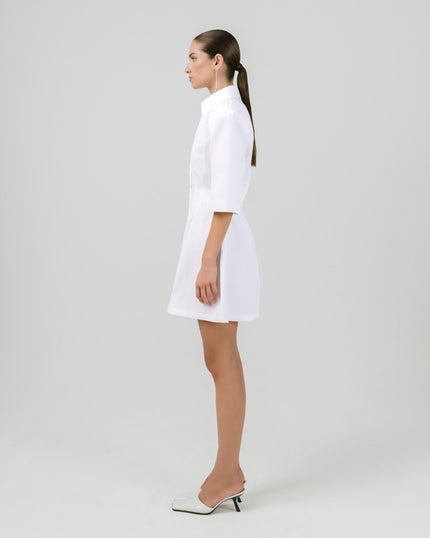 FRANKA shirt dress off white