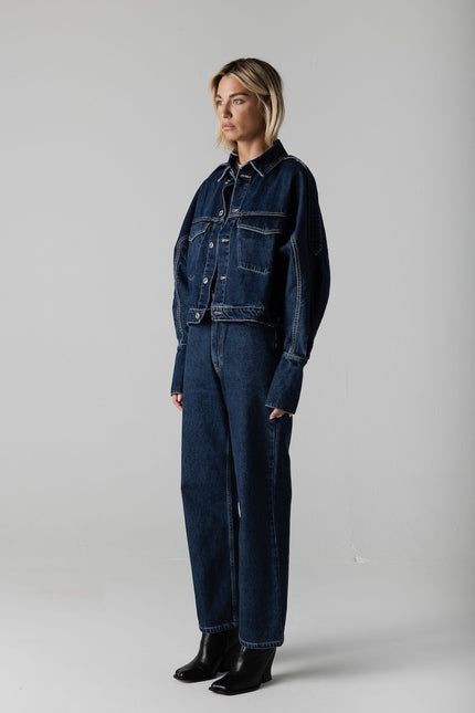 SILAS bomber jacket antique blue