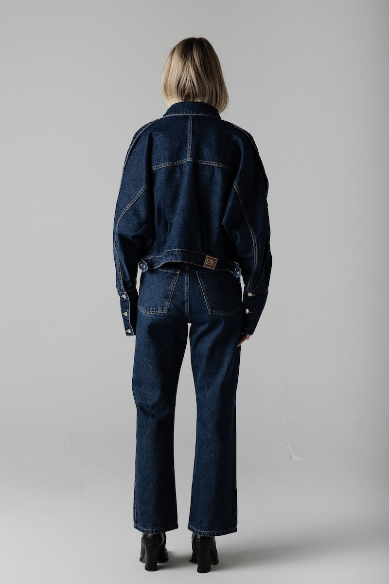 SILAS bomber jacket antique blue