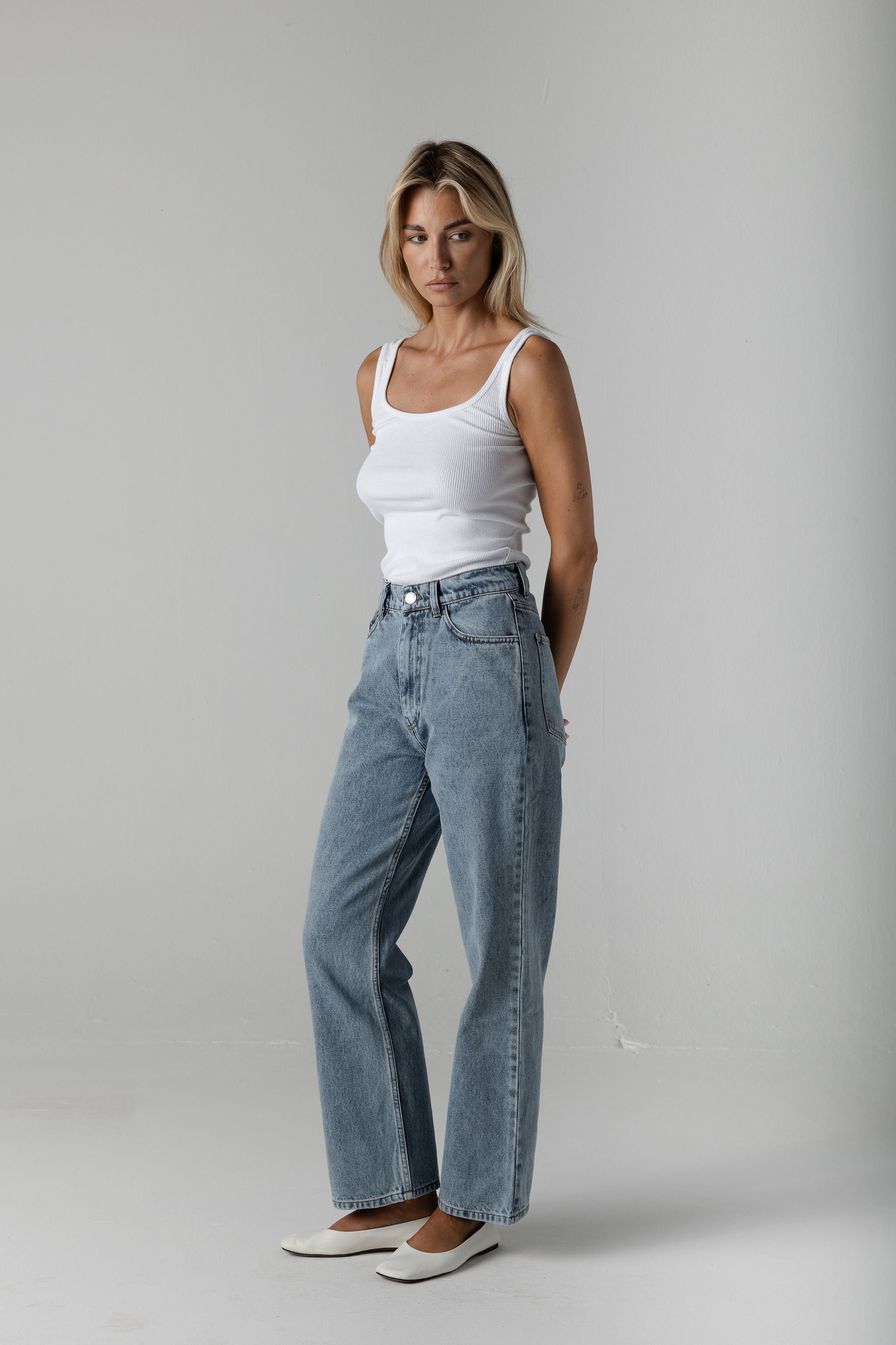 TORI jeans washed blue