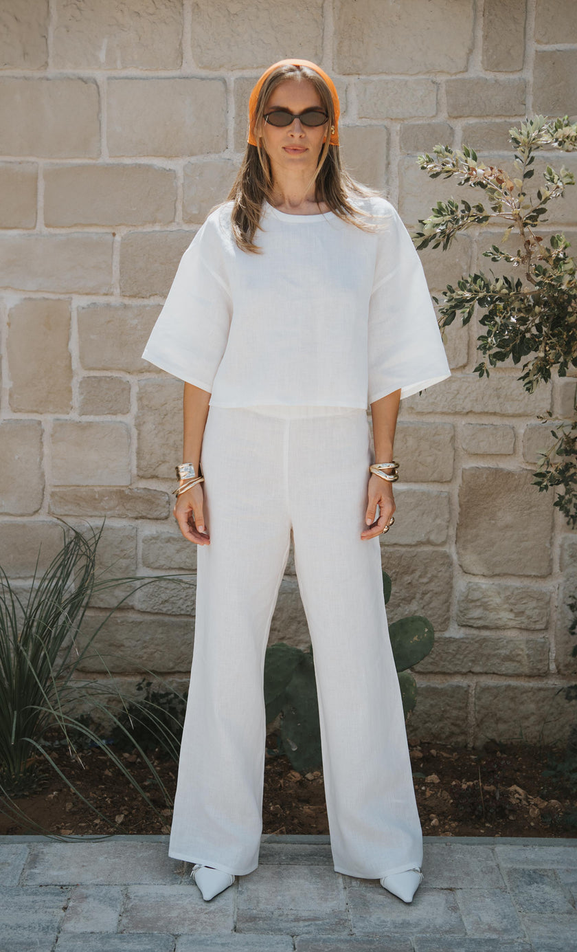 LUMEN linen pants