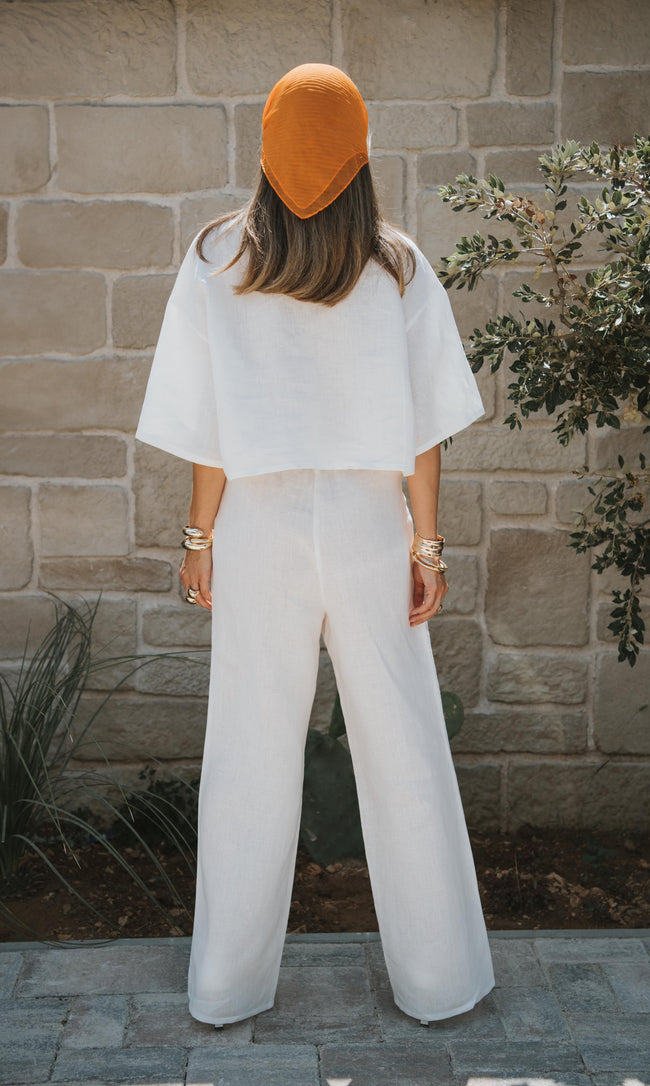 LUMEN linen tshirt