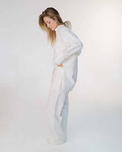 MAGNUM oversized linen shirt