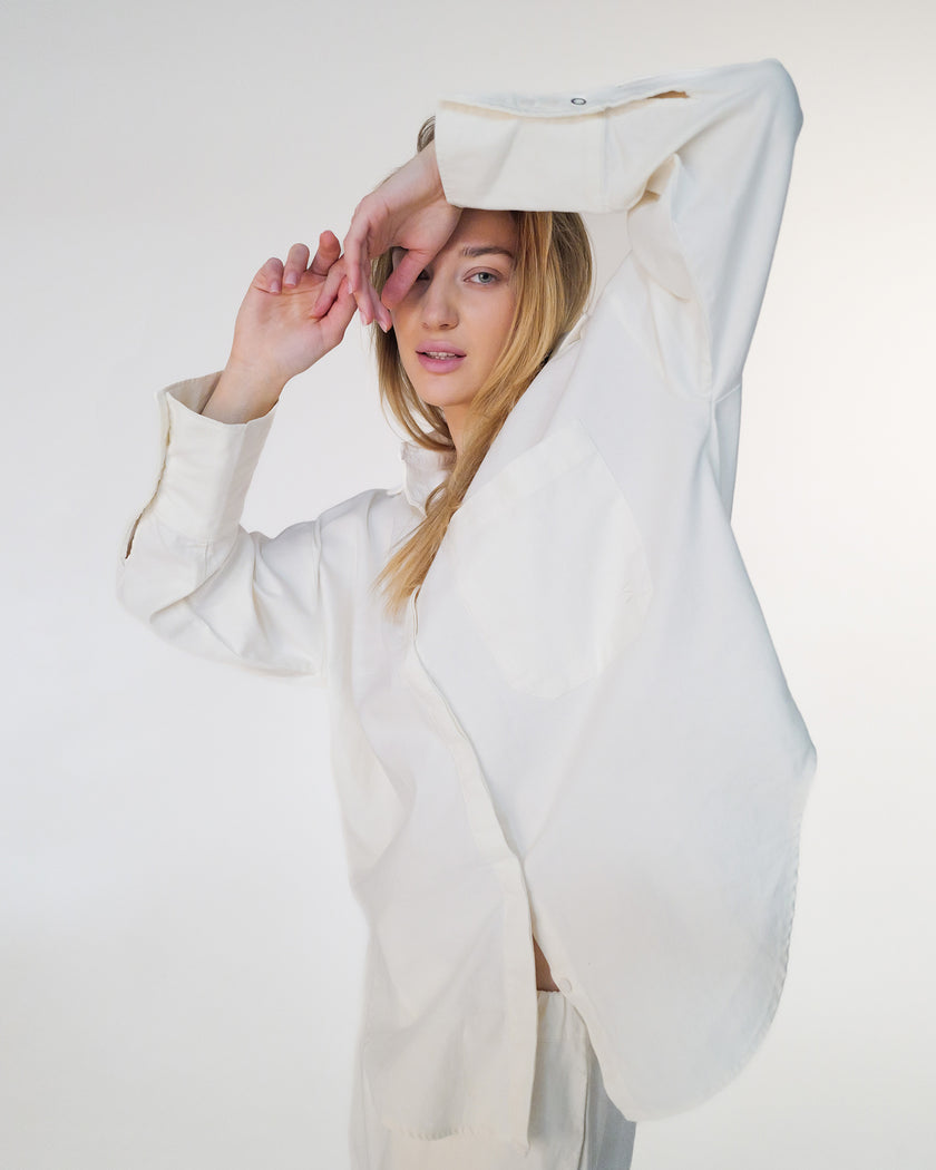 MAGNUM oversized linen shirt