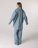 MAGNUM oversized linen shirt striped