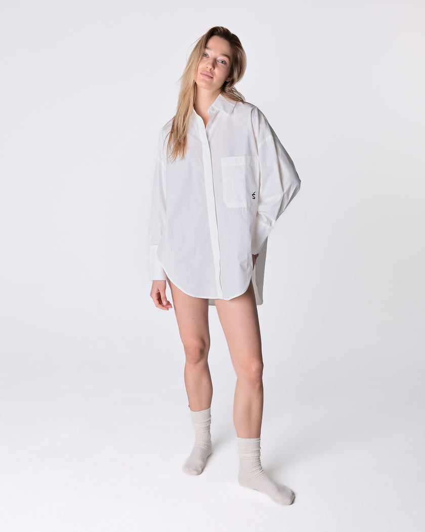 MAGNUM oversized popline shirt