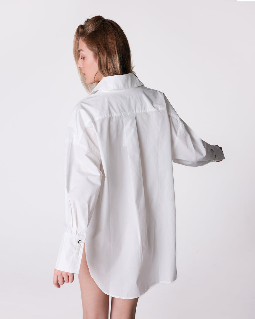 MAGNUM oversized popline shirt