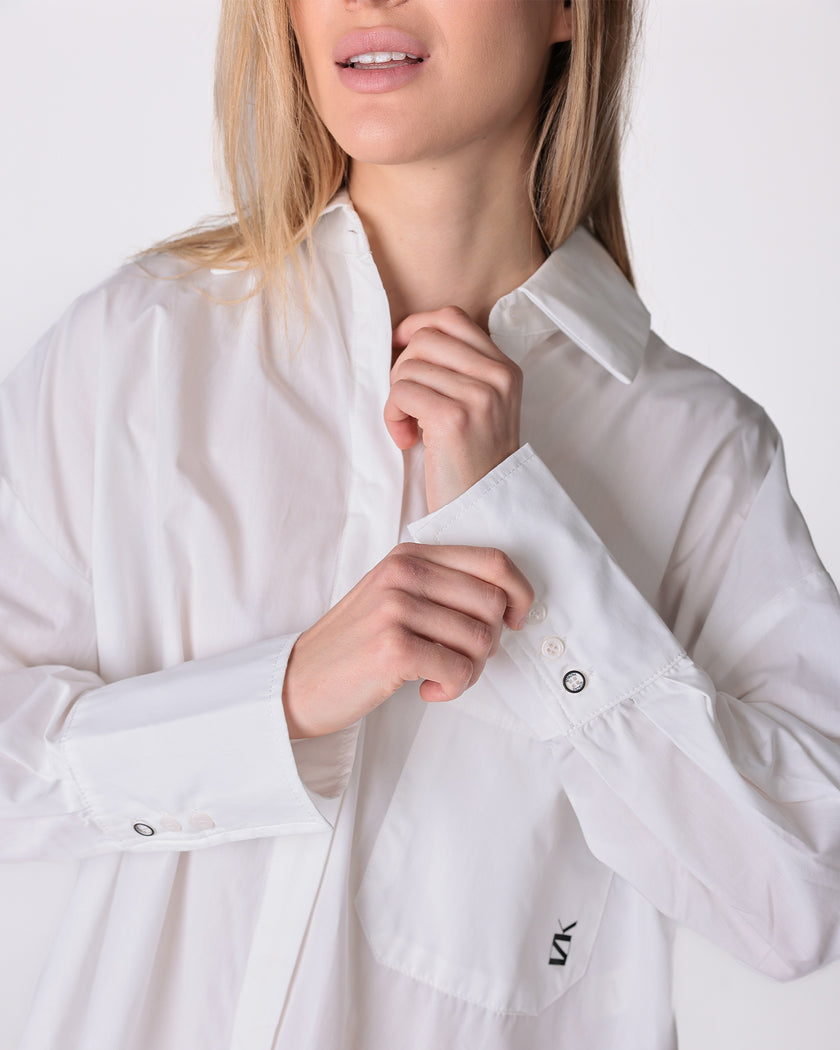 MAGNUM oversized popline shirt