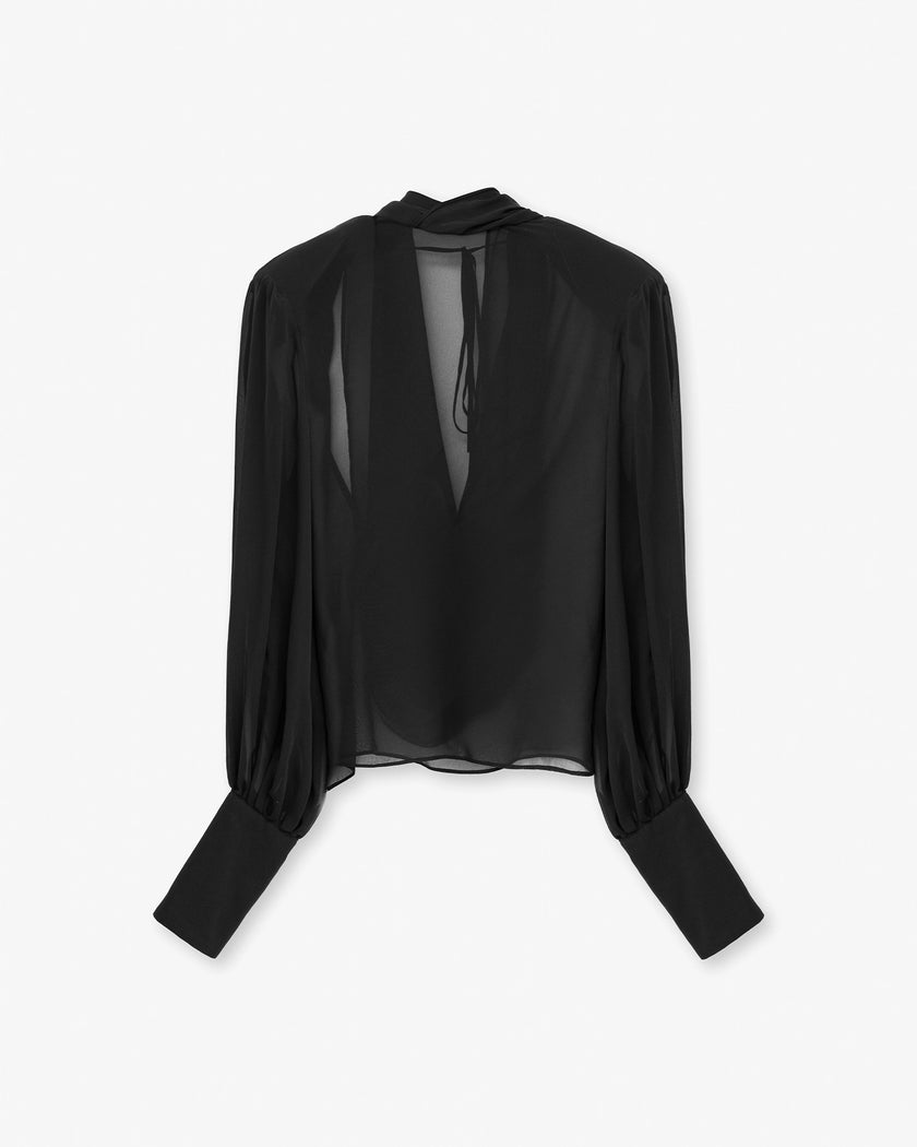 MANUS hooded shirt black