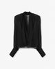 MANUS hooded shirt black