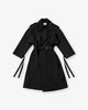 NEUS trench coat black