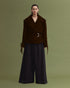 NOVA cropped trench chocolate
