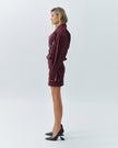 NOVA cropped trench coat