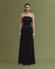 PIA satin gown