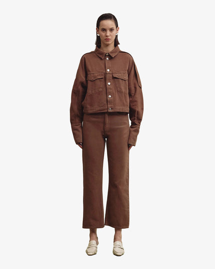 SILAS bomber jacket brown