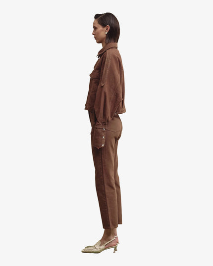 SILAS bomber jacket brown