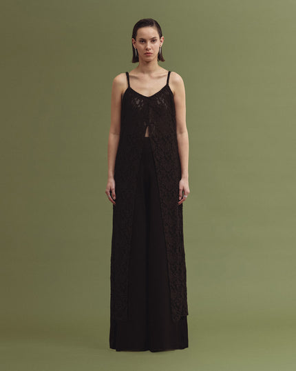 TEXERE lace top black