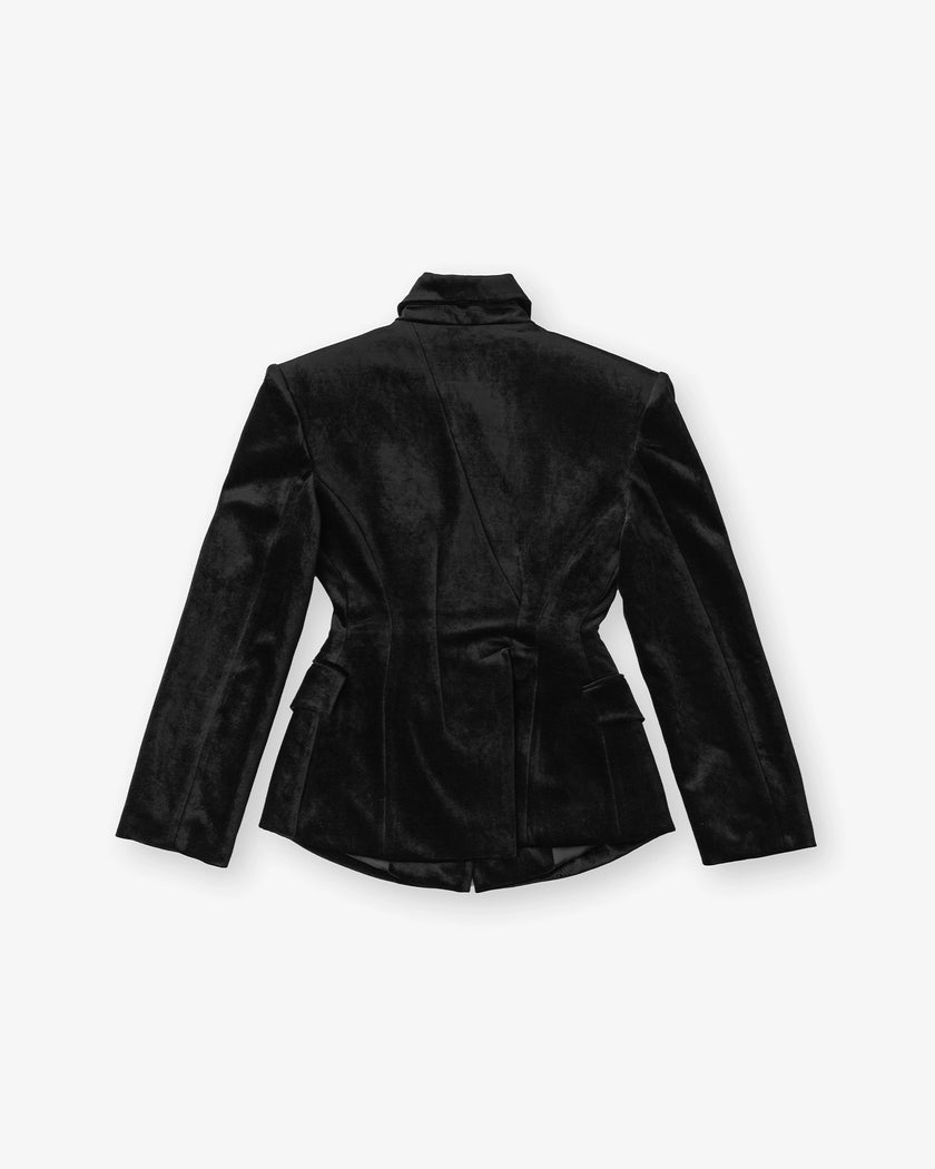 UNDA oversized blazer raven