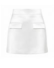 ATENA skirt white satin