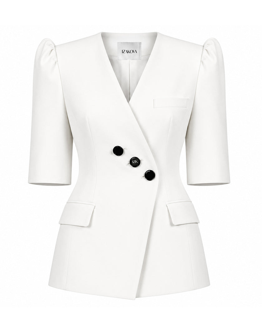 BURA blazer white