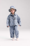 JUNO KIDS denim bucket hat