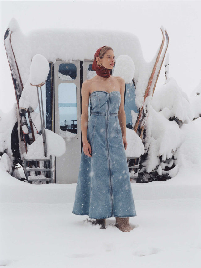 KAIA maxi dress