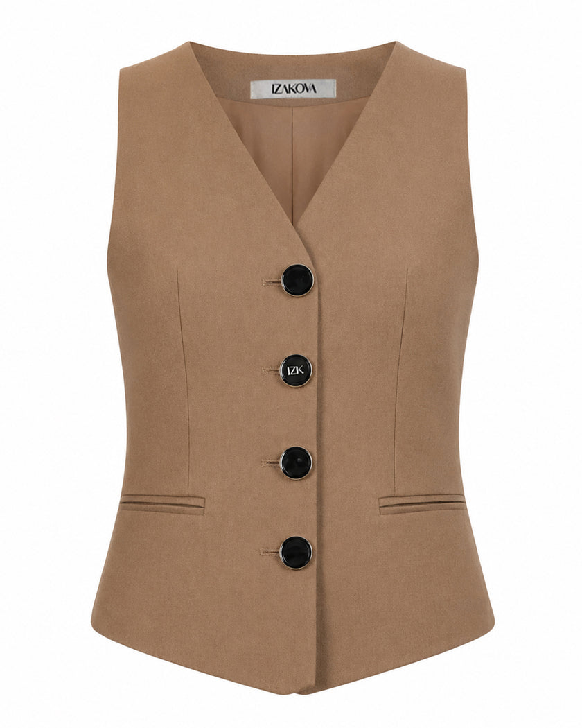IMA gilet khaki