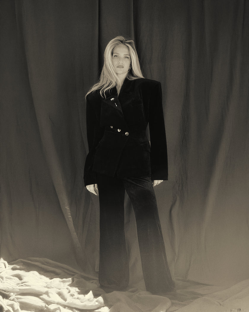 ISLA wide leg pants raven