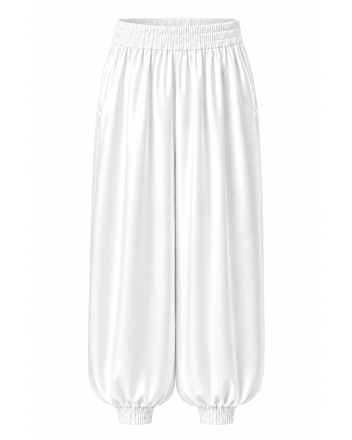 MAREA pants white satin