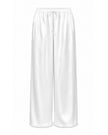 MELANIE pants white satin