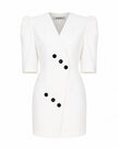 MILA blazer dress off white