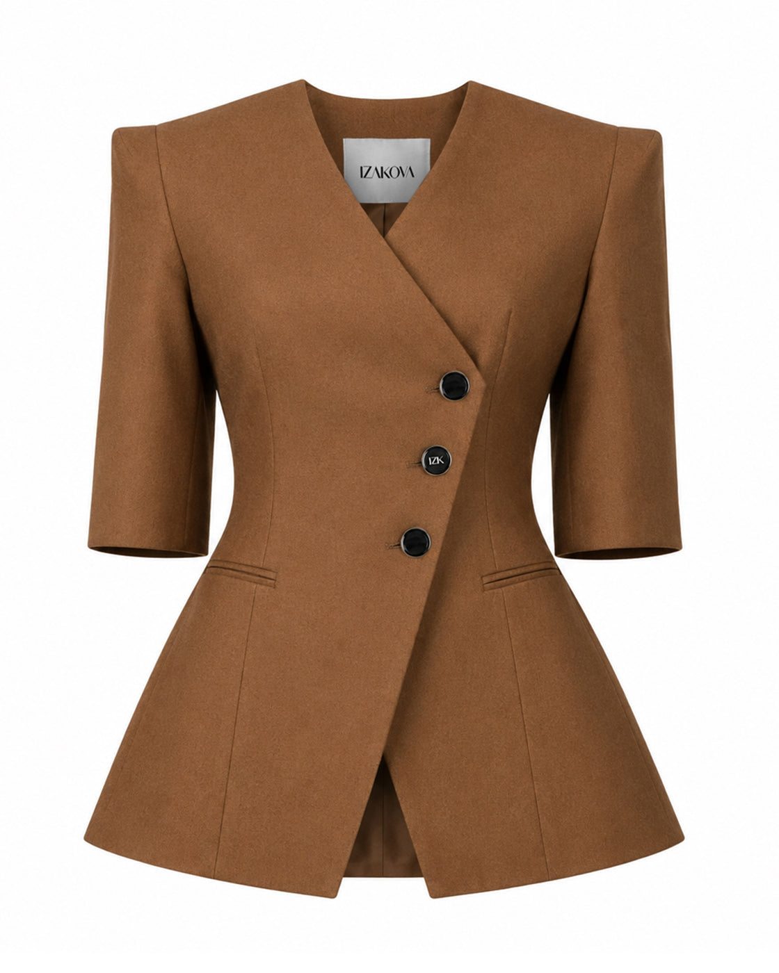 NELA blazer brown