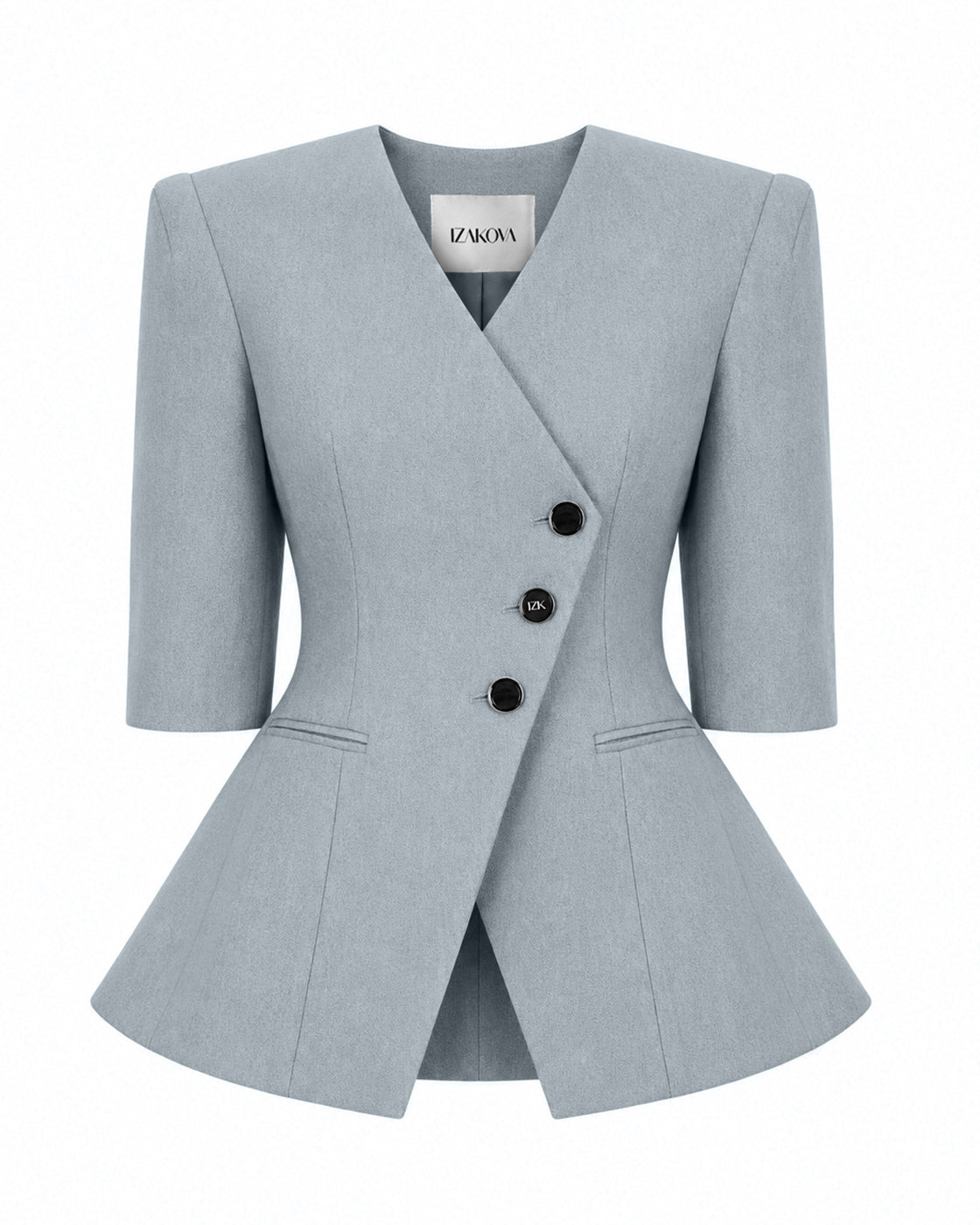 NELA blazer washed blue