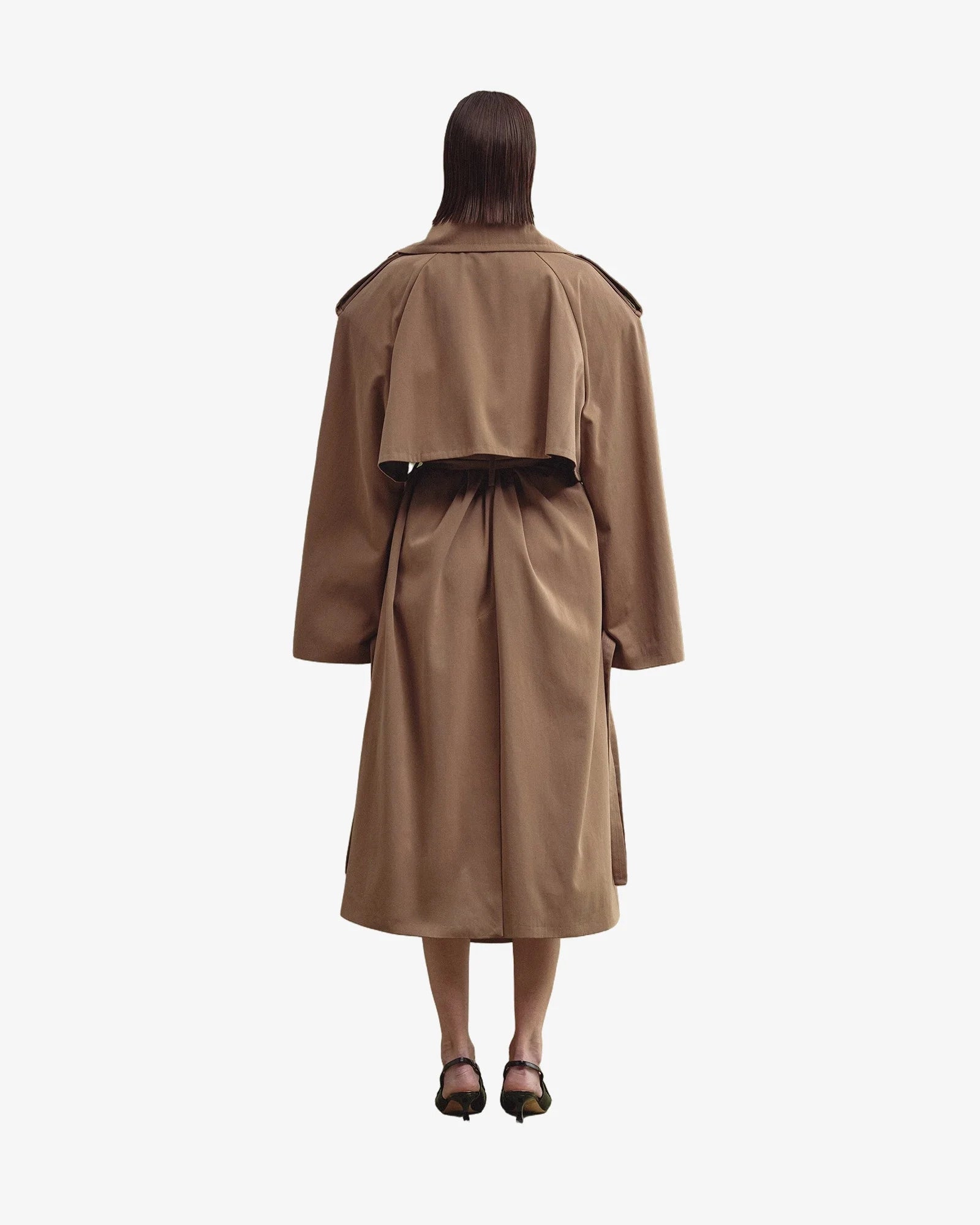 NEUS trench coat khaki