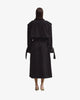 NEUS trench coat black