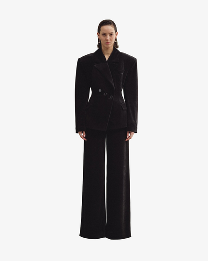 ISLA wide leg pants raven