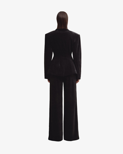 ISLA wide leg pants raven