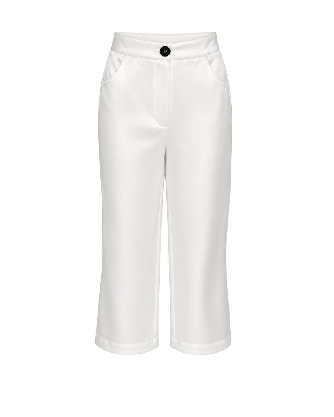 REA pants white satin